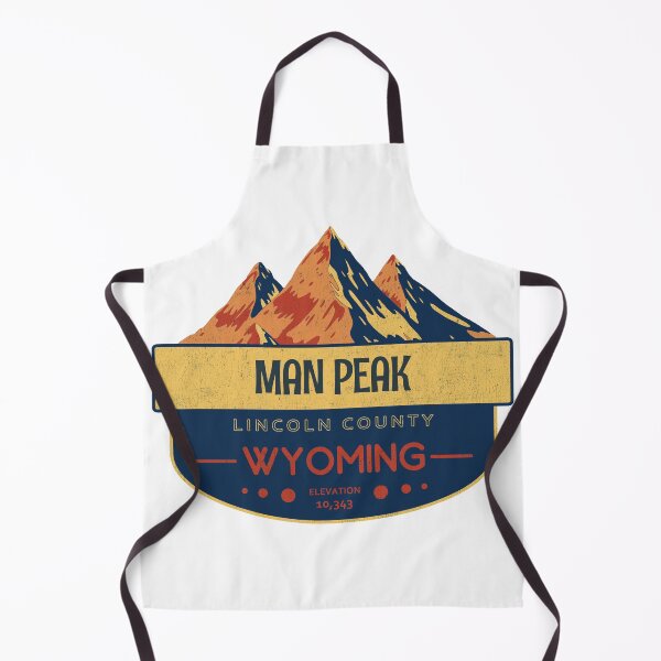 Item preview, Man Peak, Lincoln County, Wyoming, Mountain Design designed and sold by Wanderful-roads.