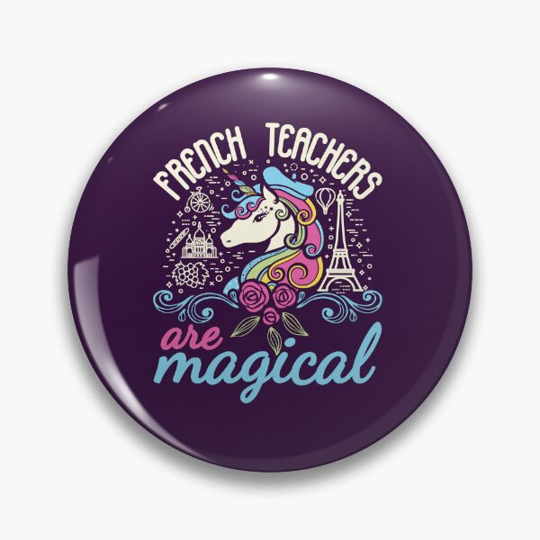 Item preview, French Teachers Are Magical Cute Teacher Unicorn   designed and sold by jaygo.