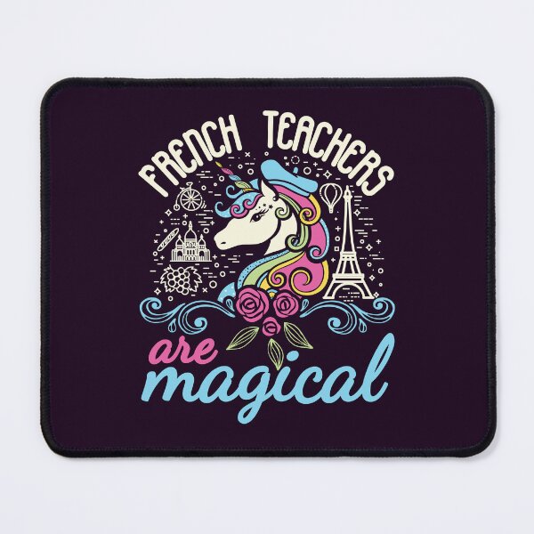 Item preview, French Teachers Are Magical Cute Teacher Unicorn   designed and sold by jaygo.
