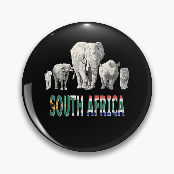 Item preview, Africa's Big Five South Africa Pride Wildlife designed and sold by BobbyFriedman.