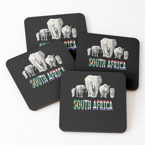 Item preview, Africa's Big Five South Africa Pride Wildlife designed and sold by BobbyFriedman.