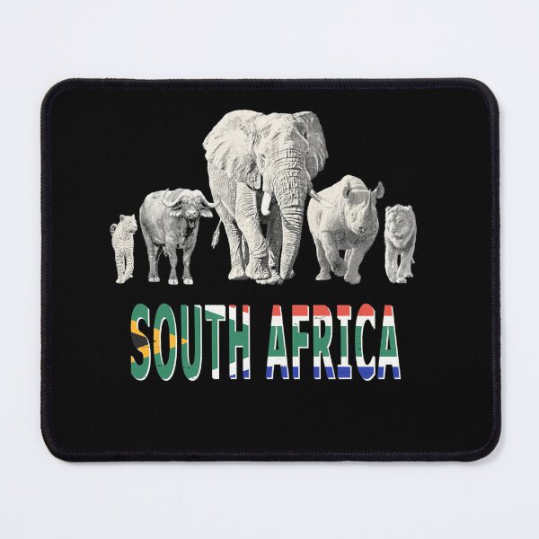 Item preview, Africa's Big Five South Africa Pride Wildlife designed and sold by BobbyFriedman.