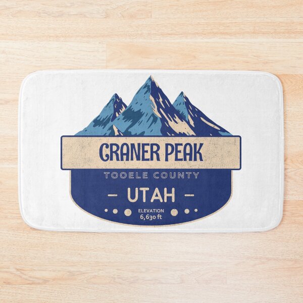 Item preview, Craner Peak, Tooele County, Utah, Mountain Design designed and sold by Wanderful-roads.