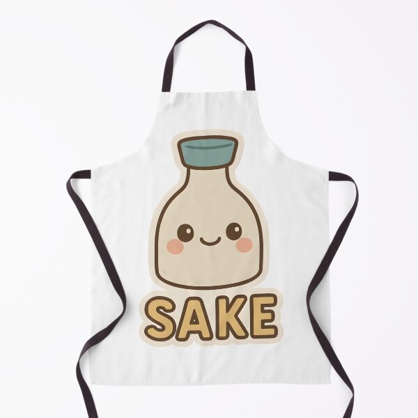 Item preview, Kawaii Sake Bottle – Japanese Chibi Art  designed and sold by OsasChild.