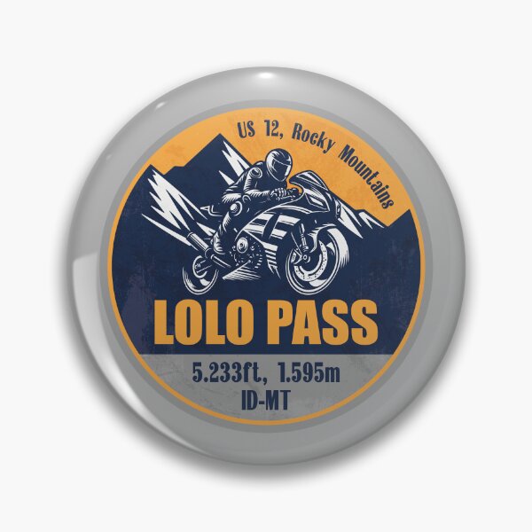 Item preview, Lolo Pass Idaho Scenic Mountain Motorcycle Ride designed and sold by CynthiaGraphics.