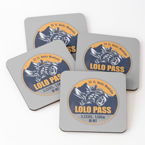 Item preview, Lolo Pass Idaho Scenic Mountain Motorcycle Ride designed and sold by CynthiaGraphics.