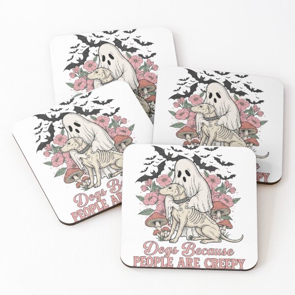 Item preview, Dogs because people are creepy designed and sold by MrsBCuriosities.