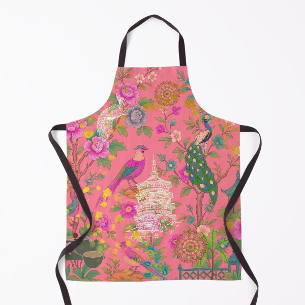 Item preview, Copy of Copy of Orange colourful chinoiserie garden designed and sold by Sugar Wisdom .
