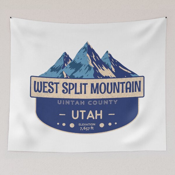 Item preview, West Split Mountain, Uintah County, Utah, Mountain Design designed and sold by Wanderful-roads.