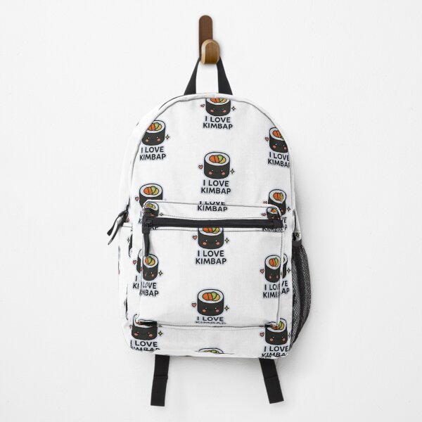 Item preview, Kawaii Kimbap Sticker – Cute I Love Kimbap Korean Food Design designed and sold by OsasChild.