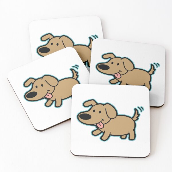 Item preview, Cartoonish Style Little Dog Miniature  designed and sold by Brainstorming99.