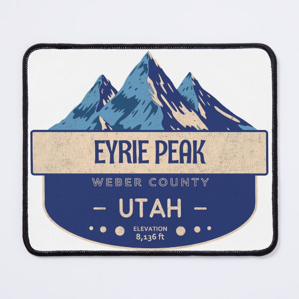 Item preview, Eyrie Peak, Weber County, Utah, Mountain Design designed and sold by Wanderful-roads.