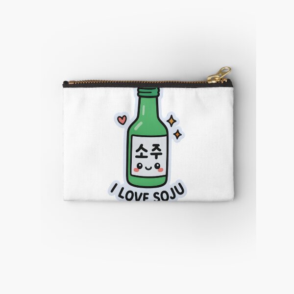 Item preview, Kawaii Korean Soju Bottle Sticker – I Love Soju designed and sold by OsasChild.
