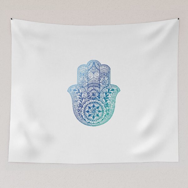 Artikelvorschau, Blau-Hamsa entworfen und verkauft von UlrichMacks.