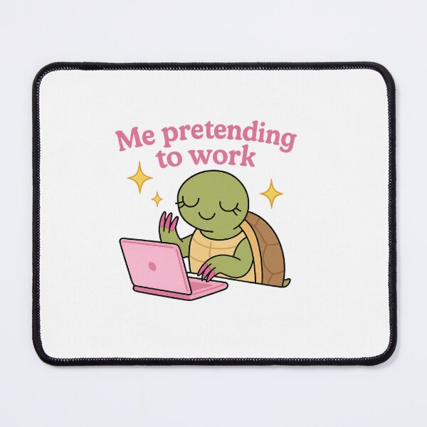 Item preview, Happy Turtle Pretending to Work designed and sold by CostedPH.