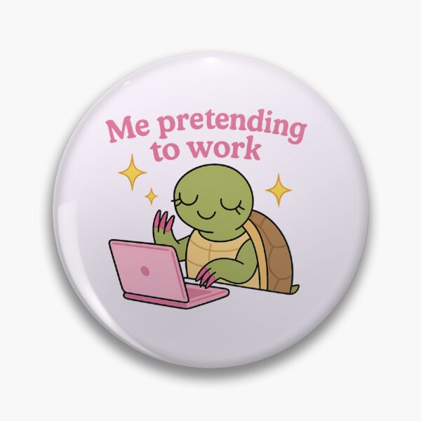 Item preview, Happy Turtle Pretending to Work designed and sold by CostedPH.