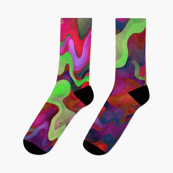 Item preview, Flowing colors, vibrant shapes designed and sold by Sigtrix.