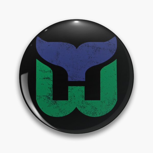 Item preview, Hartford Whalers Distressed Logo - Defunct Hockey Team - 1979-1997 Expansion Team For Connecticut - Strike Up The Brass Bonanza designed and sold by DenisHyatt.