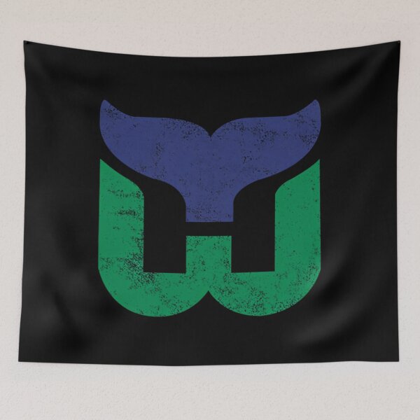 Item preview, Hartford Whalers Distressed Logo - Defunct Hockey Team - 1979-1997 Expansion Team For Connecticut - Strike Up The Brass Bonanza designed and sold by DenisHyatt.