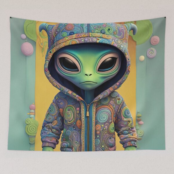 Item preview, Alien in Singapore designed and sold by Colin Bentham.