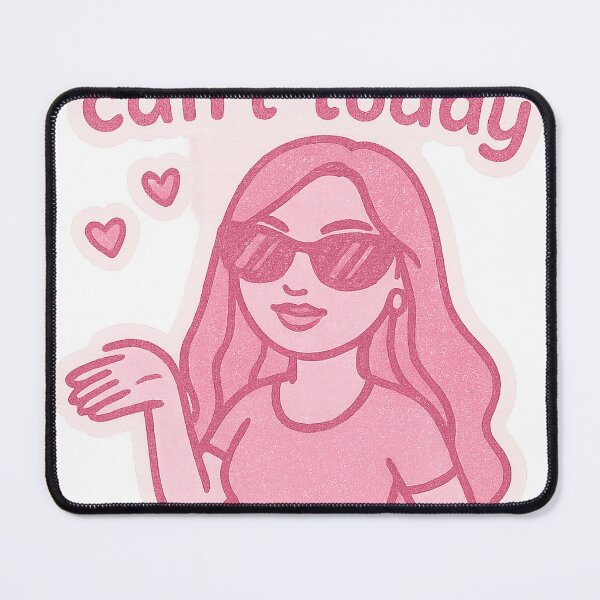 Item preview, Pink Glitter Girlboss "Can't Today" designed and sold by CostedPH.