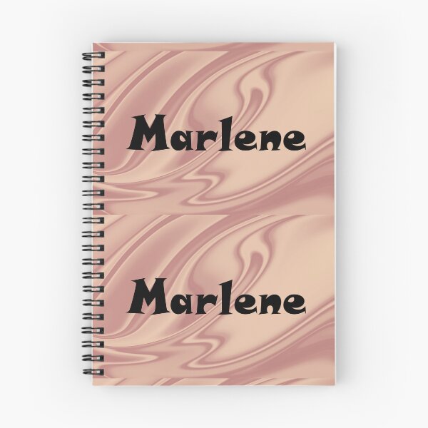 Item preview, Marlene Name Design - Cute Font, Minimalist, with Black Lettering :) designed and sold by Myriel-Myriel.