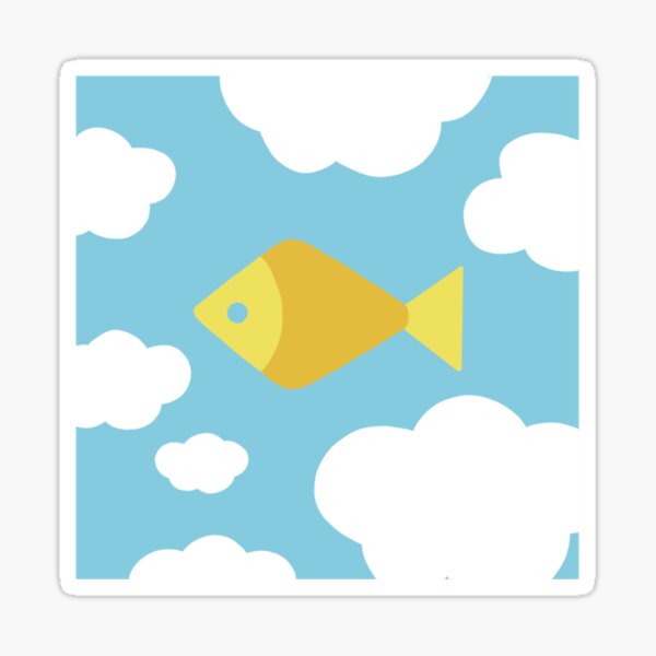 Fish Upon The Sky グッズ3点 Fish Upon The Sky Stickers for Sale | Redbubble