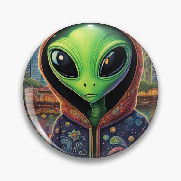 Item preview, Alien in Singapore designed and sold by Colin Bentham.