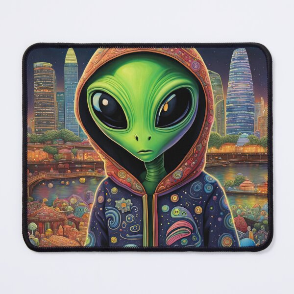 Item preview, Alien in Singapore designed and sold by Colin Bentham.