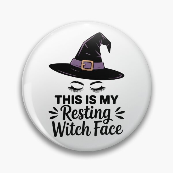 Item preview, Resting Witch Face | Funny Sarcastic Halloween designed and sold by Haji  Kamora.