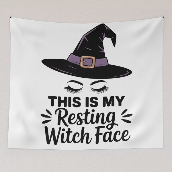 Item preview, Resting Witch Face | Funny Sarcastic Halloween designed and sold by Haji  Kamora.