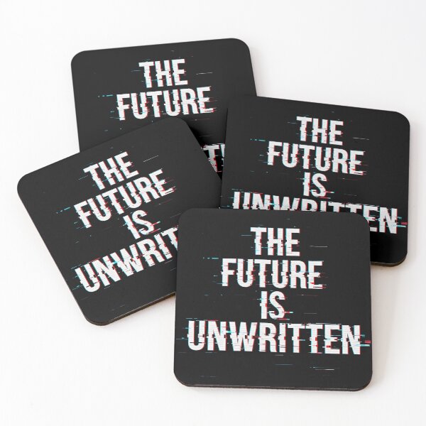 Item preview, The Future is Unwritten. designed and sold by MyHappyArtShop.