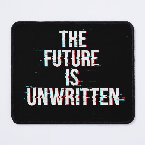 Item preview, The Future is Unwritten. designed and sold by MyHappyArtShop.