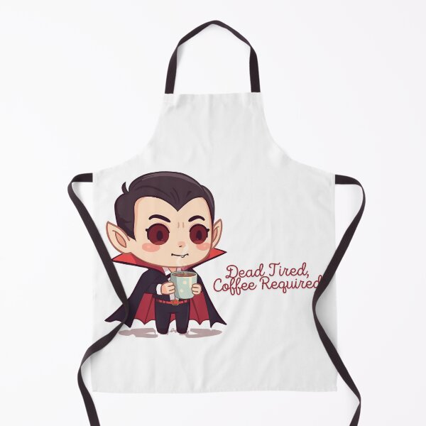 Item preview, Dead Tired Coffee Required – Cute Vampire Halloween Design designed and sold by Activity01.