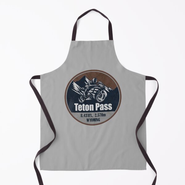 Item preview, Teton Pass Wyoming Scenic Motorcycle Mountain Ride designed and sold by CynthiaGraphics.