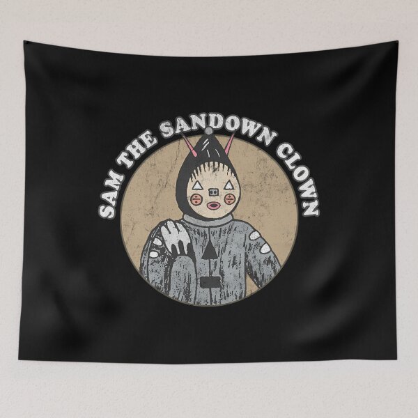 Item preview,  Sam The Sandown Clown -- Hauntologycryptid Fan  designed and sold by DenisHyatt.