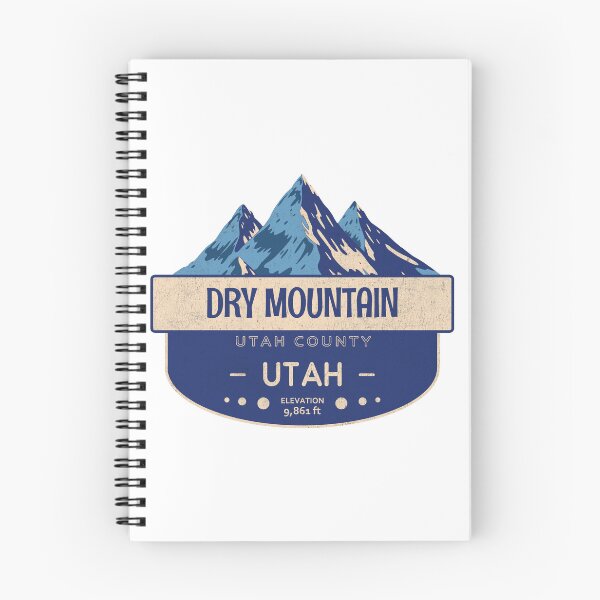 Item preview, Dry Mountain, Utah County, Utah, Mountain Design designed and sold by Wanderful-roads.