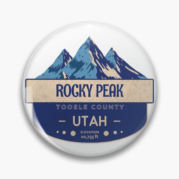 Item preview, Rocky Peak, Tooele County, Utah, Mountain Design designed and sold by Wanderful-roads.