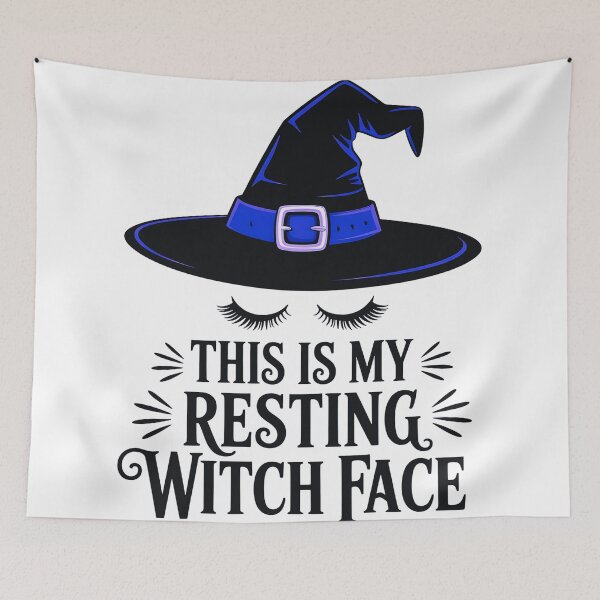 Item preview, Resting Witch Face | Funny Sarcastic Halloween designed and sold by Haji  Kamora.