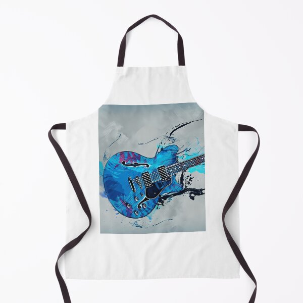 Item preview, Blue-Electric-Guitar designed and sold by BrunhildHenke.