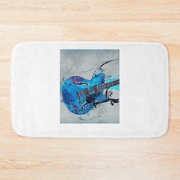 Item preview, Blue-Electric-Guitar designed and sold by BrunhildHenke.
