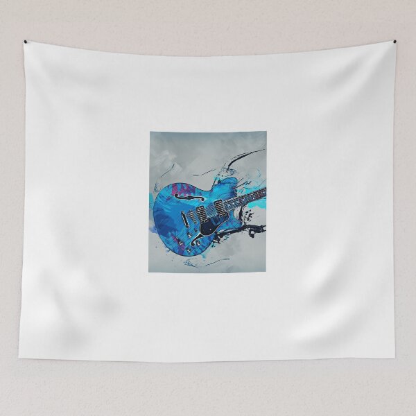 Item preview, Blue-Electric-Guitar designed and sold by BrunhildHenke.