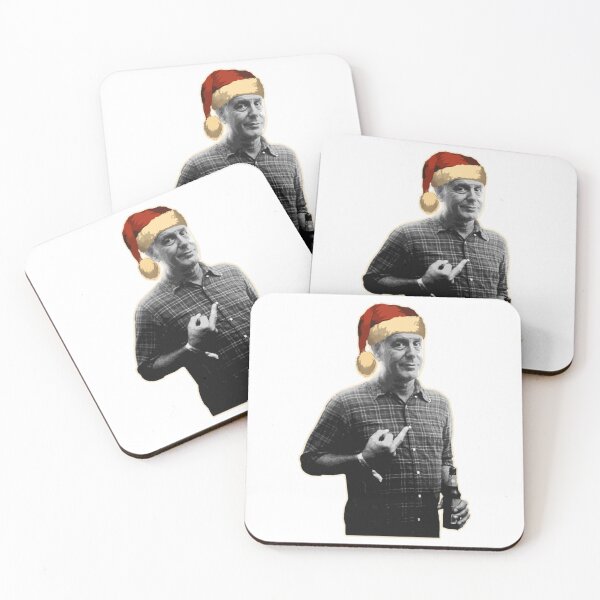 Item preview, Anthony Bourdain Christmas designed and sold by GlassWingOrgani.