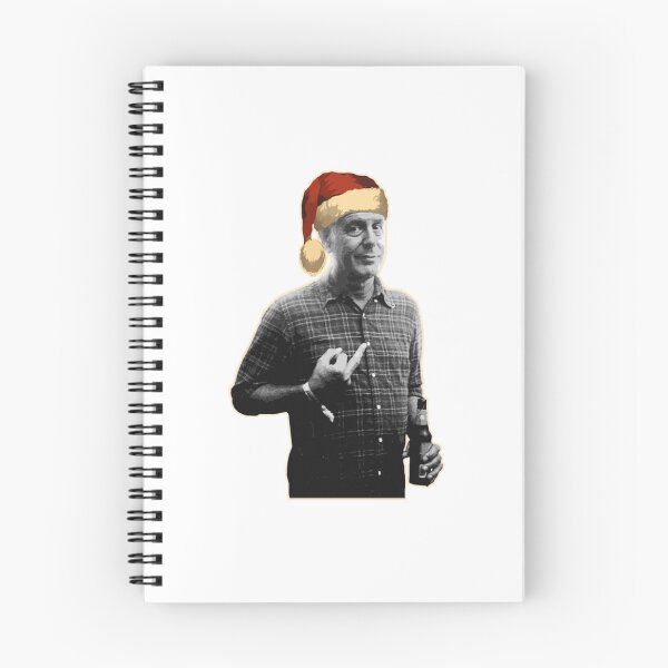 Item preview, Anthony Bourdain Christmas designed and sold by GlassWingOrgani.