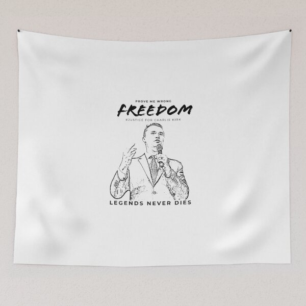 Item preview, freedom-charrlie-kirk designed and sold by Ash Mary's Designs.