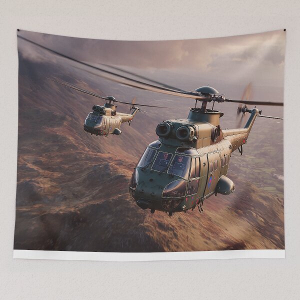 Item preview, Twin Shadows in Flight designed and sold by Skyframe Aviation.