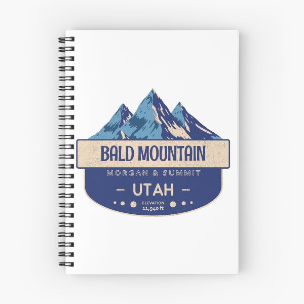 Item preview, Bald Mountain, Morgan & Summit, Utah, Mountain Design designed and sold by Wanderful-roads.