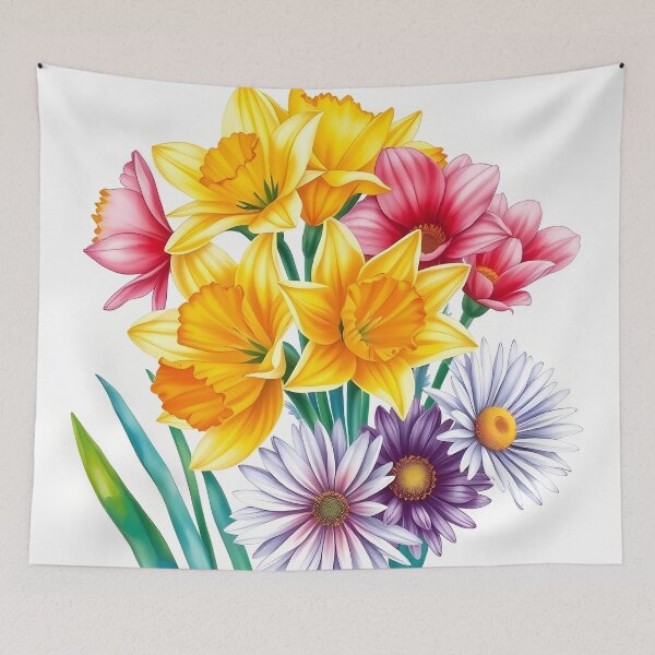 Item preview, Spring Awakening: Elegant Magnolia Watercolor designed and sold by meesub.