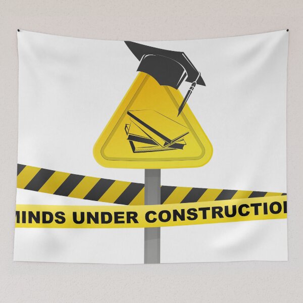 Item preview, Back to School Minds Under Construction designed and sold by FlamoArt.