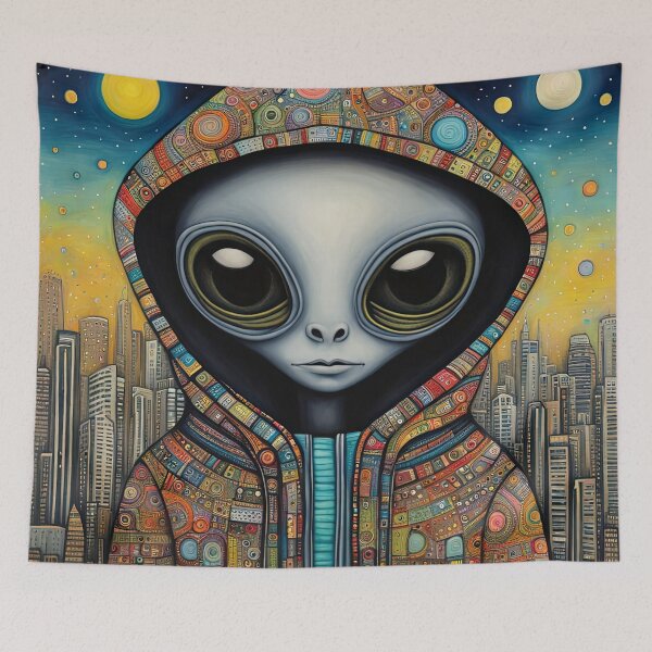 Item preview, Alien in Singapore designed and sold by Colin Bentham.